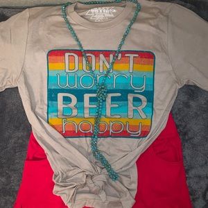 Don’t Worry Beer Happy Crazy Train T-shirt